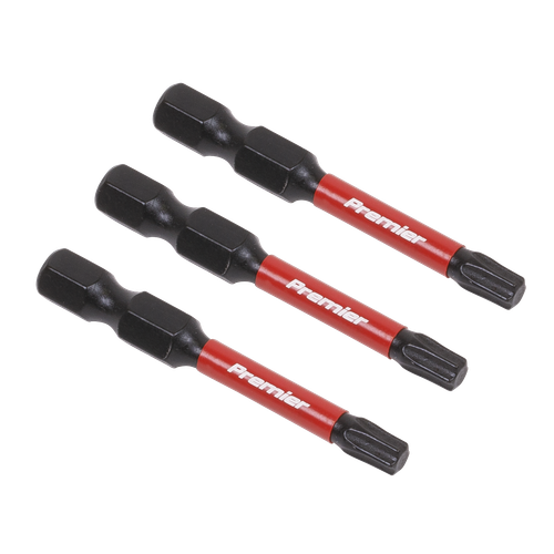 Premier AK8243 TRX-Star* Impact Power Tool Bits T25 x 50mm 3pc