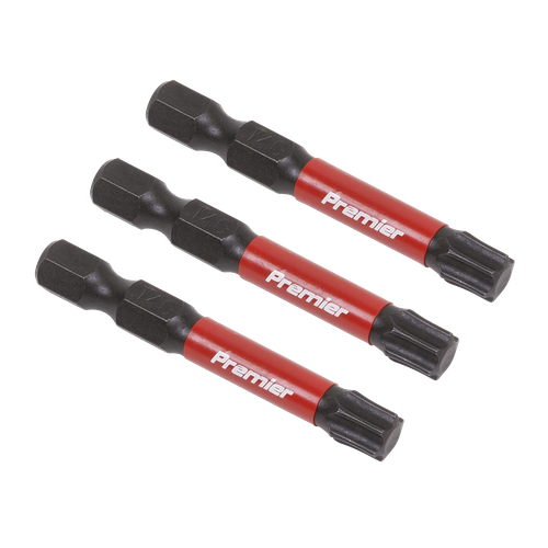 Premier AK8246 TRX-Star* Impact Power Tool Bits T40 x 50mm 3pc