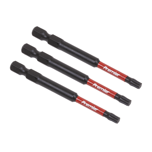 Premier AK8268 TRX-Star* Impact Power Tool Bits T25 x 75mm 3pc