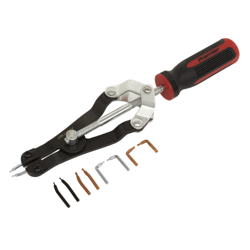 Premier AK8451 Heavy-Duty Professional Circlip Pliers Internal/External