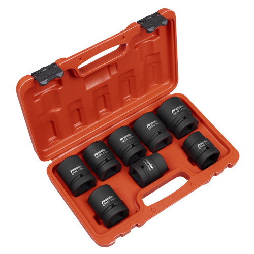Premier AK889M Impact Socket Set 1"Sq Drive 8pc
