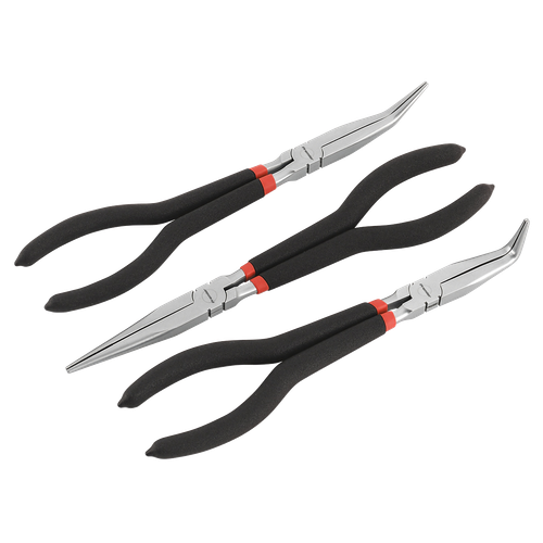 Premier AK930 Needle Nose Pliers Set Ni-Fe Finish 280mm 3pc
