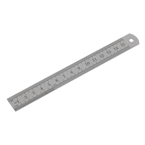 Sealey AK9640 Stainless Steel Rule 6" (150mm)