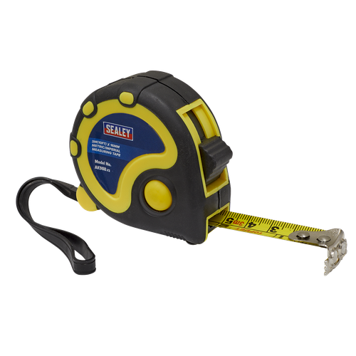 Sealey AK988 Metric/Imperial Rubber Tape Measure 3m(10ft) x 16mm