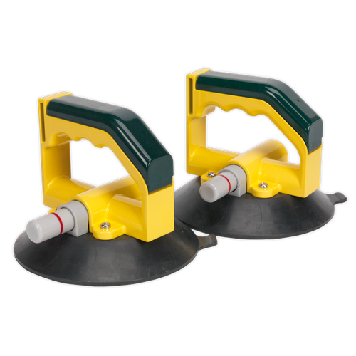 Sealey AK98943 Vacuum Suction Cup 150mm - Pair
