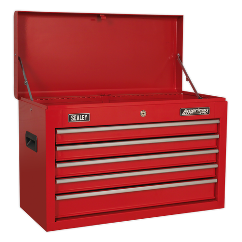 American Pro AP225 Topchest 5 Drawer - Red