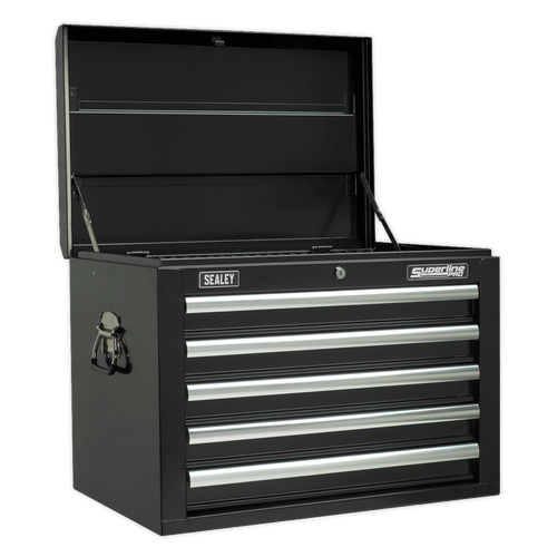 Superline Pro AP26059TB Topchest 5 Drawer - Black