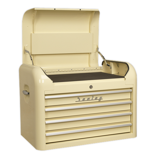 Premier AP28104 Retro Style Topchest 4 Drawer