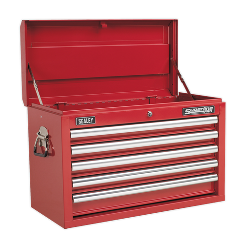 Superline Pro AP33059 Topchest 5 Drawer - Red