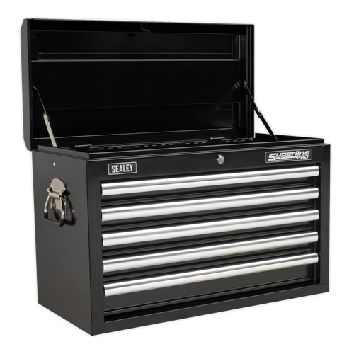 Superline Pro AP33059B Topchest 5 Drawer - Black