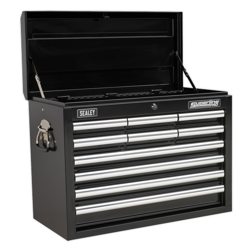 Superline Pro AP33109B Topchest 10 Drawer - Black