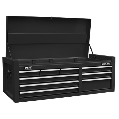 American Pro AP4109B Topchest 9 Drawer - Black