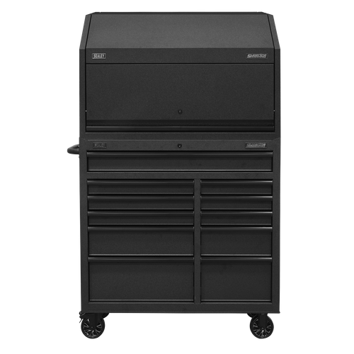 Superline Pro AP41HBESTACK Hutch Toolbox & Rollcab Combo 1030mm 11 Drawer