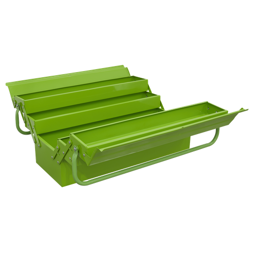 Sealey AP521HV Cantilever Toolbox with 4 Trays 530mm - Green