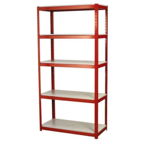 Sealey AP6500 Racking Unit with 5 Shelves 500kg Capacity Per Level