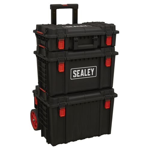 Sealey AP890 Heavy-Duty Mobile Storage System Set 3pc