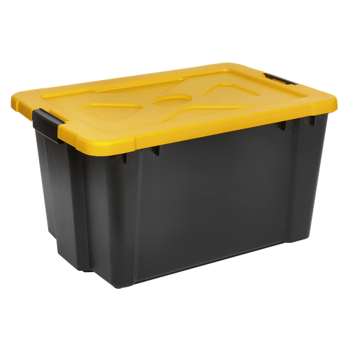 Sealey APB54 Composite Stackable Storage Box with Lid 54L