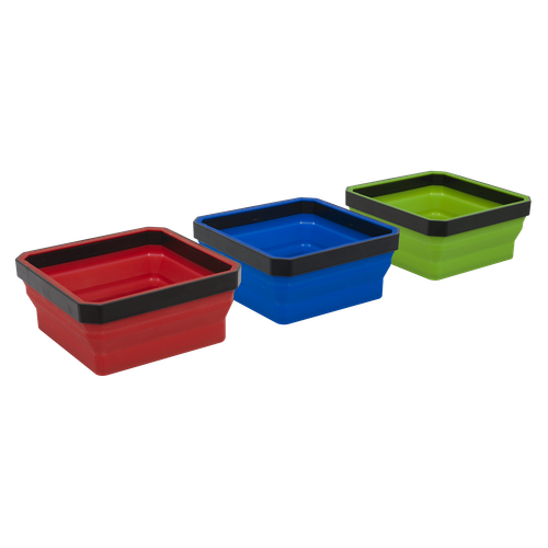 Sealey APCSTS Collapsible Magnetic Parts Tray Set