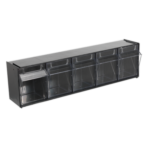 Sealey APDC5 Stackable Cabinet Box 5 Bins