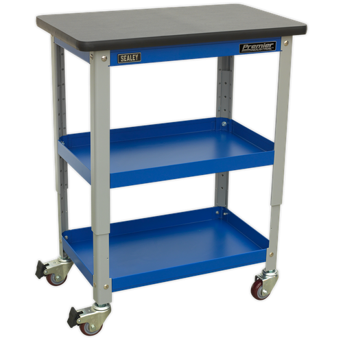 Premier Industrial API2103 Workshop Trolley 3-Level