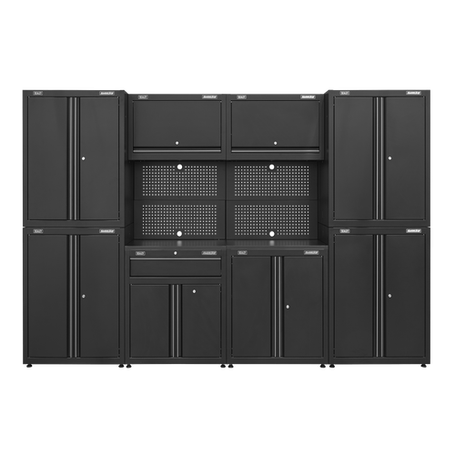 Superline Pro APMS10HFP Rapid-Fit Modular Garage Storage System 3.1m