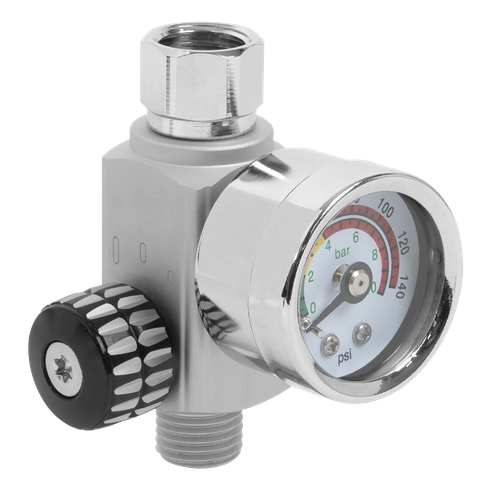 Premier AR01 On-Gun Air Pressure Regulator/Gauge