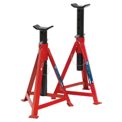 Sealey AS3000 Premier Axle Stands (Pair) 2.5 Tonne Capacity per Stand Medium Height