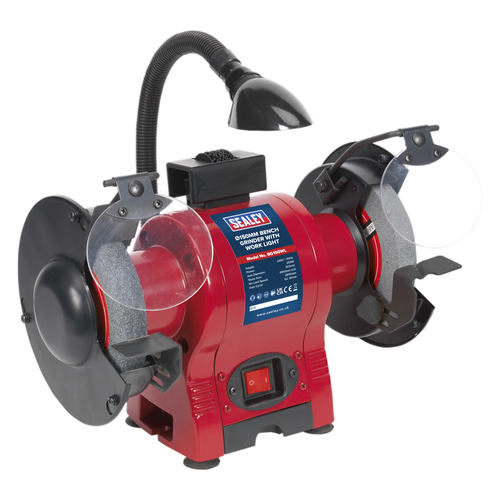 Sealey BG150WL 150mm Bench Grinder with Worklight 250W/230V