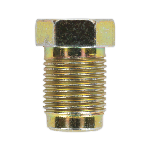 Sealey BN12100PT Brake Pipe Nut Part Thread Male M12 x 1mm - Pack of 25