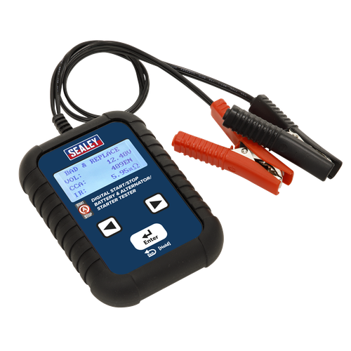 Sealey BT2011 Digital Start/Stop Battery & Alternator/Starter Tester 12/24V