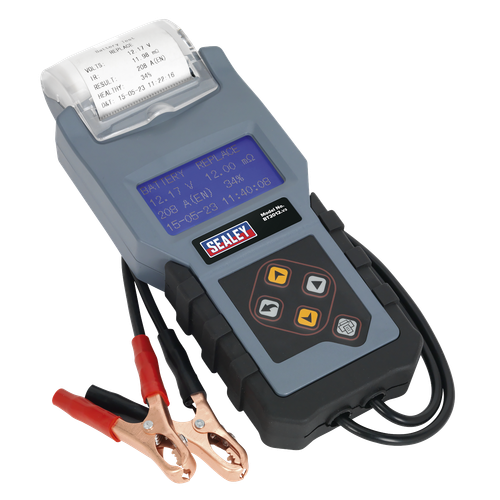 Sealey BT2012 Digital Battery & Alternator/Starter Tester with Printer 12V
