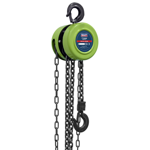 Sealey CB1000E 2.5m Chain Block 1 Tonne