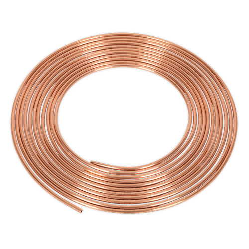 Sealey CBP001 Brake Pipe Copper Tubing 20 Gauge 3/16" x 25ft