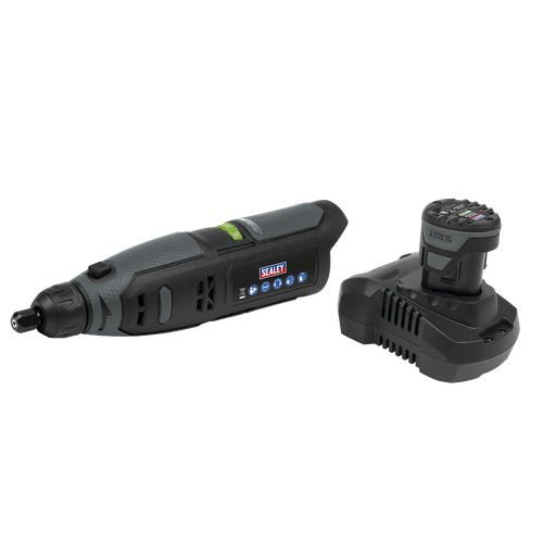 Sealey CP108VMG SV10.8 Series Cordless Multipurpose Mini Grinder Kit 10.8V 2Ah