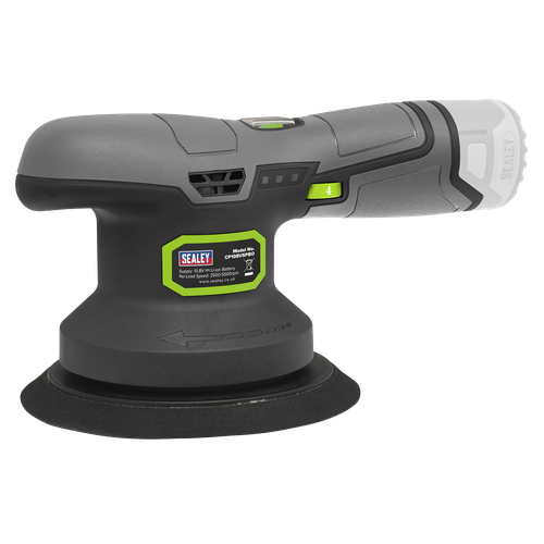 Sealey CP108VSPBO SV10.8 Series 150mm Cordless Dual Action Sander/Polisher 10.8V - Body Only