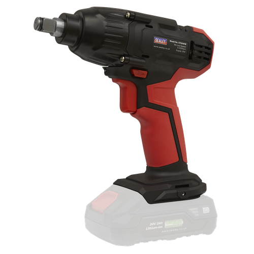 Sealey CP20VIW SV20 Series 1/2"Sq Drive Cordless Impact Wrench 20V - Body Only