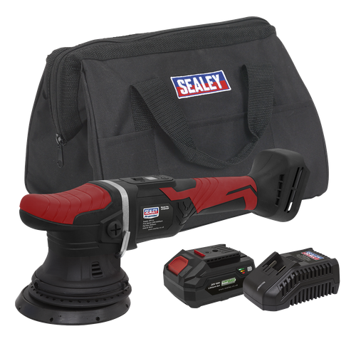 Premier CP20VOPKIT SV20 Series 125mm Cordless Orbital Polisher Kit 20V 4Ah