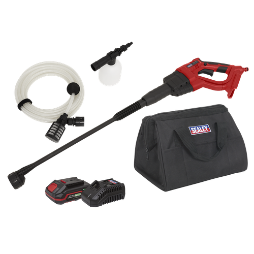 Sealey CP20VPWKIT1 SV20 Series 22Bar Cordless Pressure Washer Kit 20V 2Ah