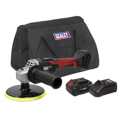 Premier CP20VRPKIT SV20 Series 150mm Cordless Rotary Polisher 20V 4Ah