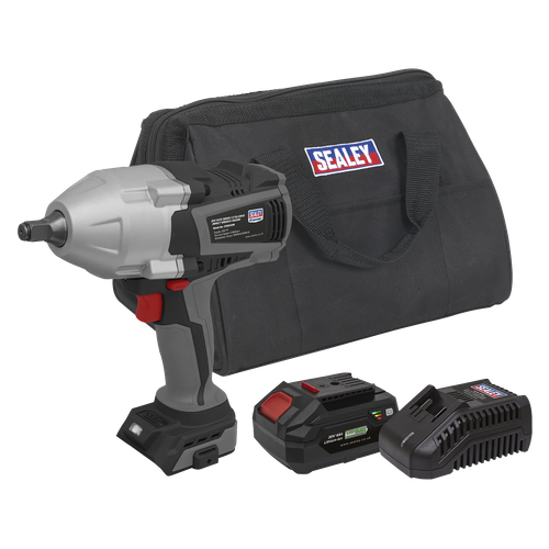 Premier CP20VXIWKIT SV20 Series 1/2"Sq Drive Impact Wrench Kit 20V 4Ah