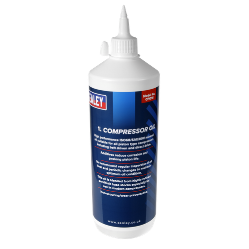Sealey CPO1S Compressor Oil 1L