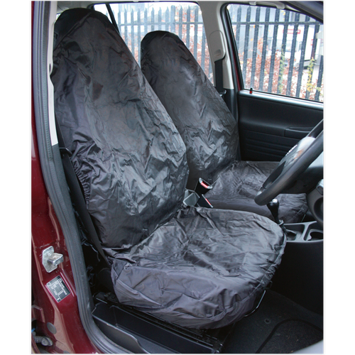 Sealey CSC6 Heavy-Duty Front Seat Protector Set 2pc