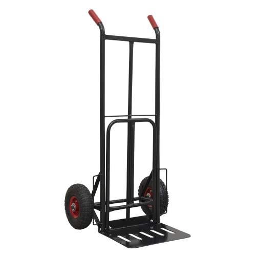 Premier CST990HD Heavy-Duty Sack Truck with PU Tyres 300kg Capacity