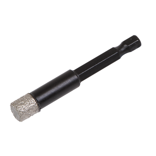 Sealey DBD10H Hex Diamond Drill Bit 10mm