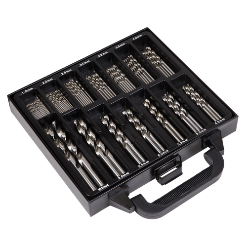 Sealey DBS99FG HSS Fully Ground Drill Bit Set 99pc