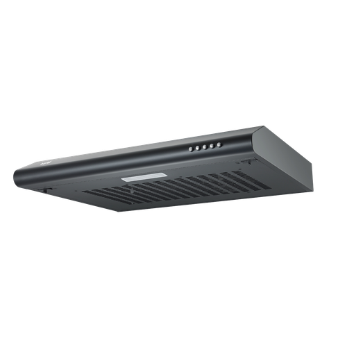 Baridi DH107 Visor Cooker Hood Extractor Fan 60cm - Black