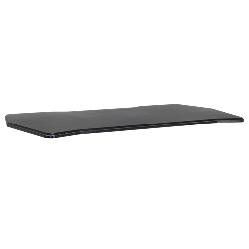 Dellonda DH22 Rectangular Desktop 1400 x 700mm - Carbon Fibre Effect