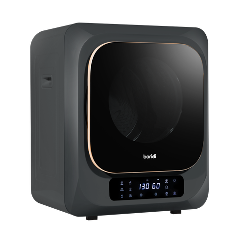 Baridi DH229 Tabletop Tumble Dryer with Digital Controls 2.5kg Capacity - Black