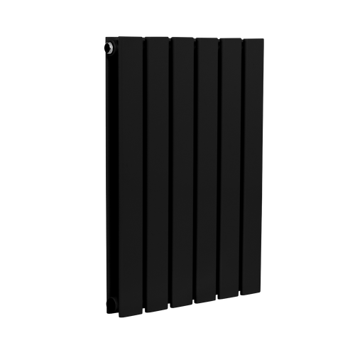 Baridi DH343 Horizontal Radiator Contemporary Double Flat Panel Design 600 x 420mm – Black