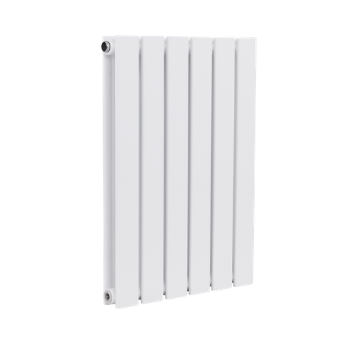 Baridi DH348 Horizontal Radiator Contemporary Double Flat Panel Design 600 x 420mm – White